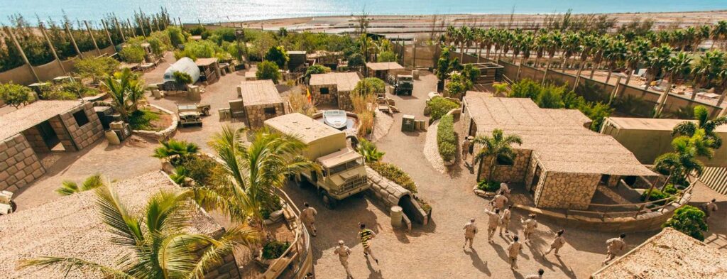 campo de airsoft hangar37