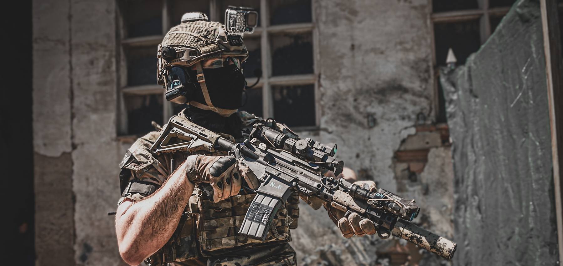 Campo de airsoft
