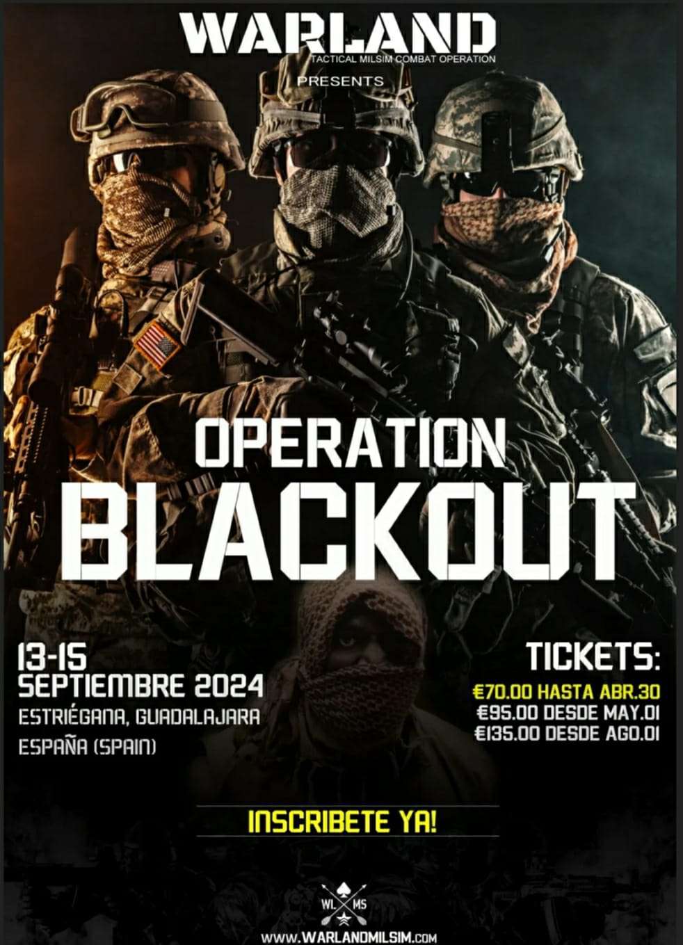 Operation Blackout airsoft guadalajara